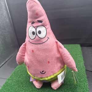 SpongeBob SquarePants PATRICK THE STARFISH‎ 10" in Plush Nickelodeon New w/Tag